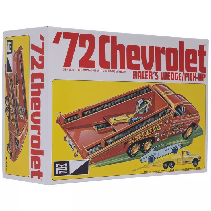 MPC 1972 Chevrolet Racer’s Wedge/Pick-Up Model Kit 1/25 New
