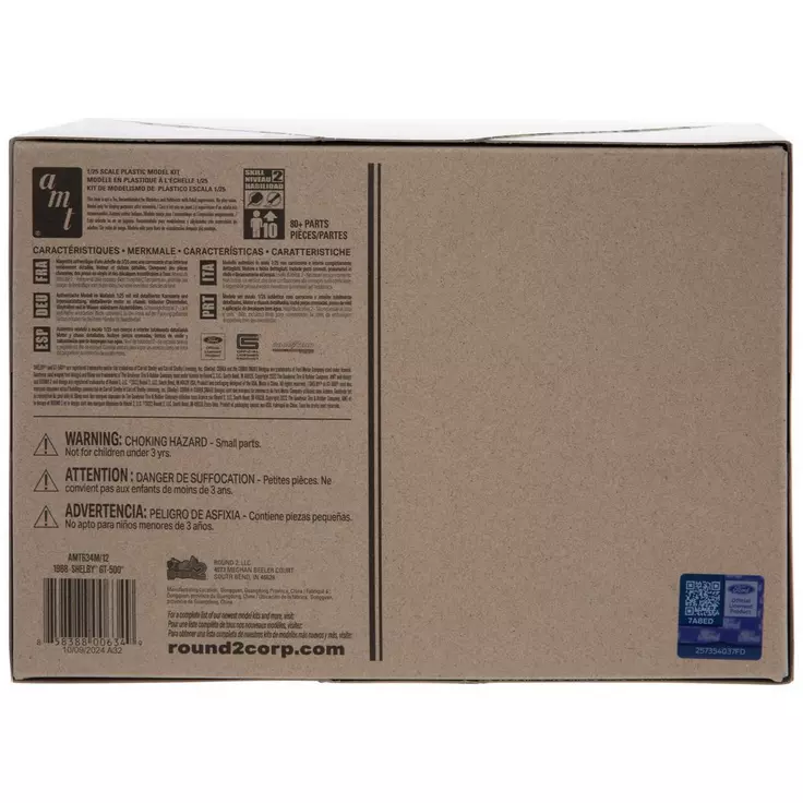 1968 Shelby GT-500 Model Kit AMT 1/25 New