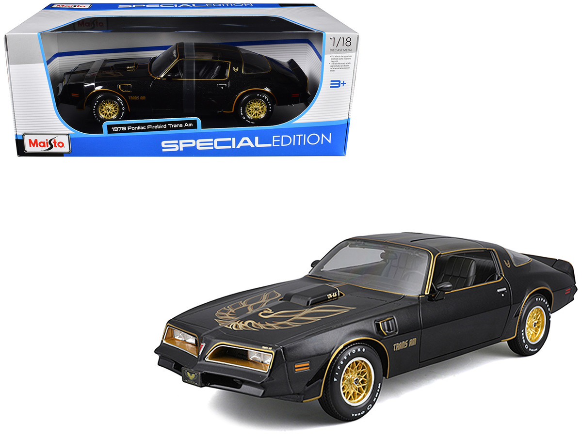 Brand new 1/18 scale diecast car model of 1978 Pontiac Firebird Trans Am