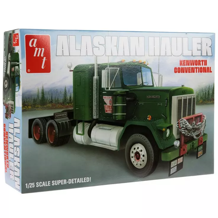 Alaskan Hauler Model Kit Kenworth Conventional 1/25 AMT New