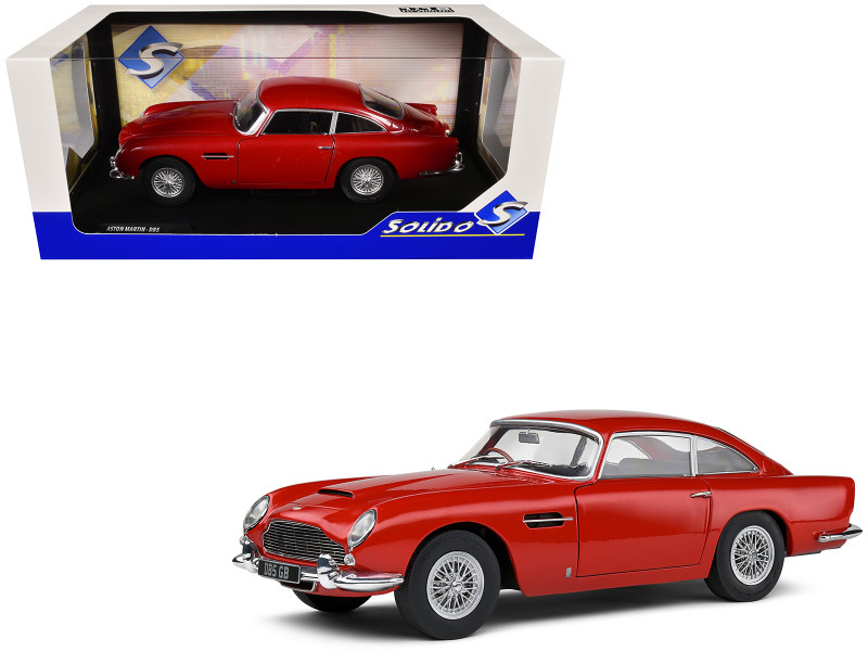 Brand new 1/18 scale diecast car model of 1964 Aston Martin DB5 RHD (Right Hand Drive)