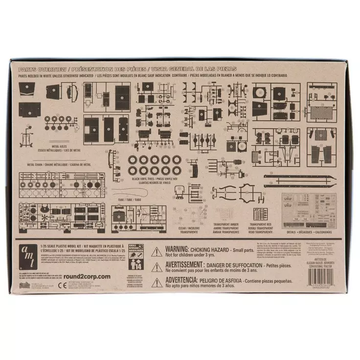 Alaskan Hauler Model Kit Kenworth Conventional 1/25 AMT New