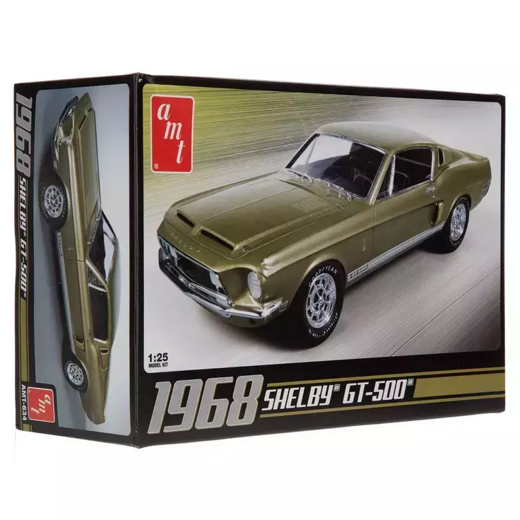 1968 Shelby GT-500 Model Kit AMT 1/25 New