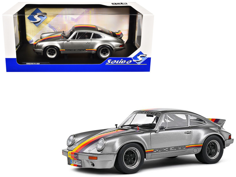 Brand new 1/18 scale diecast car model of 1973 Porsche 911 RSR "Kremer"