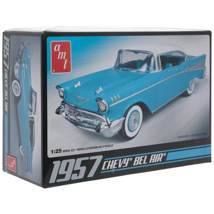 1957 Chevy Bel Air Model Kit AMT 1/25 New