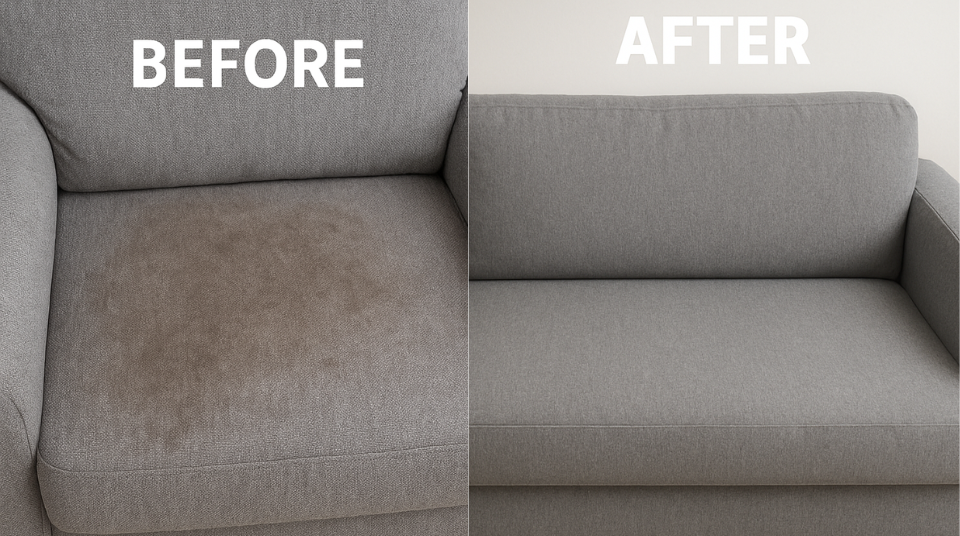 Sofa deep cleaning