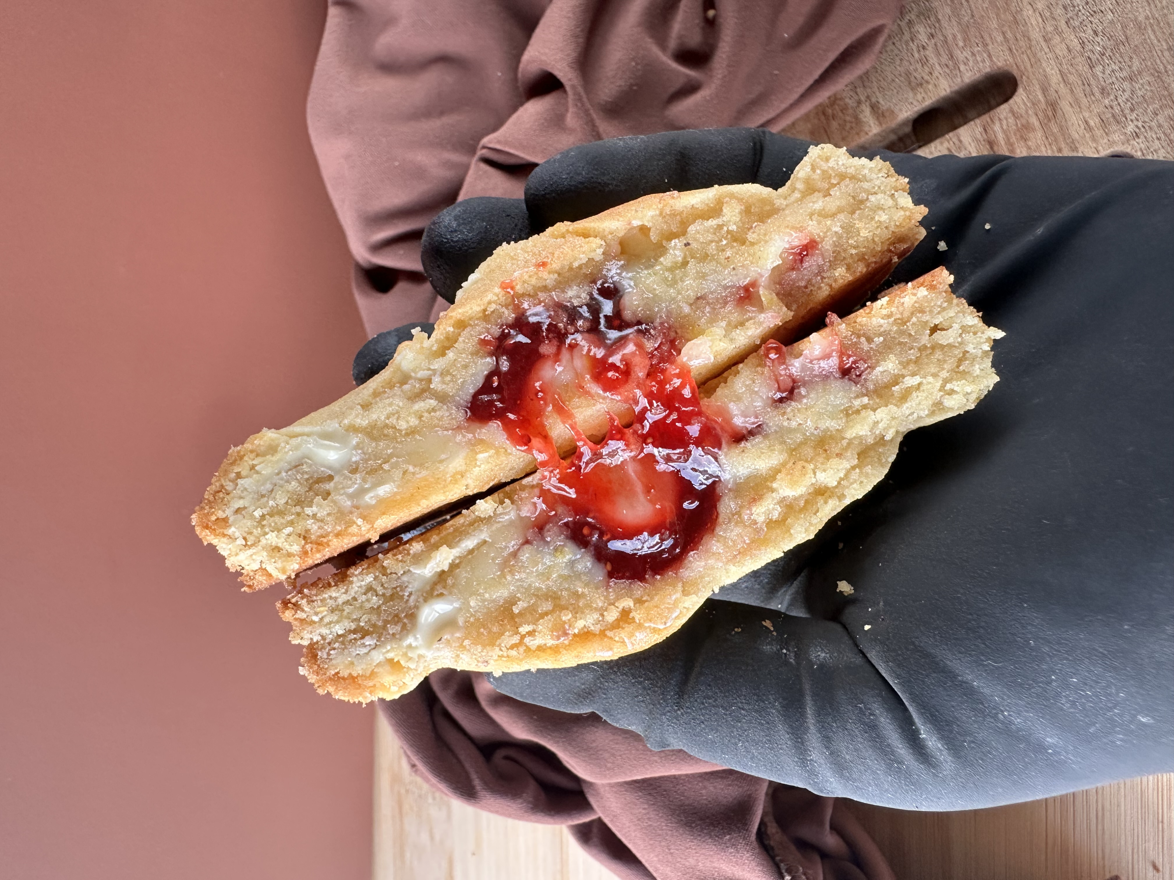 Cookie Limão com Geleia