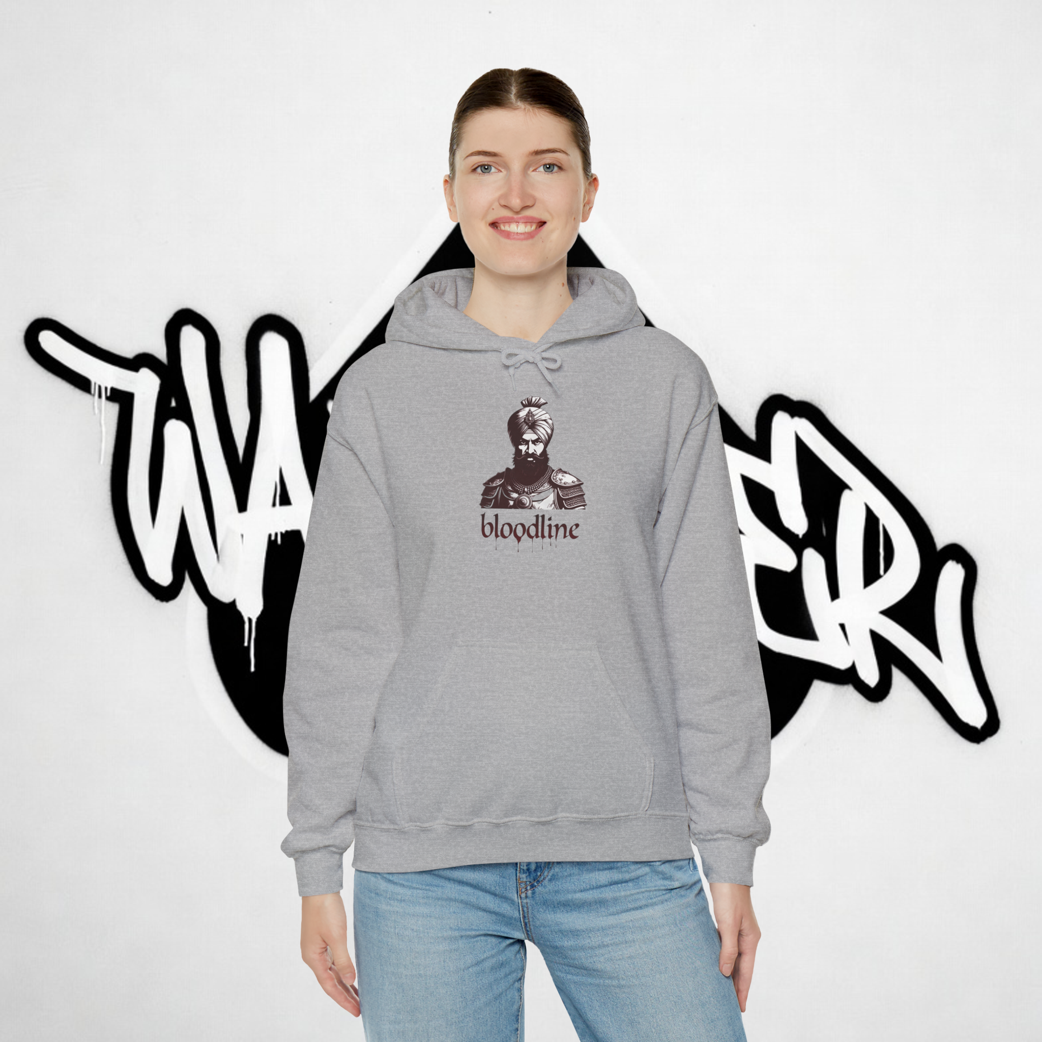 Sikh warrior bloodline Graphic Hoodie