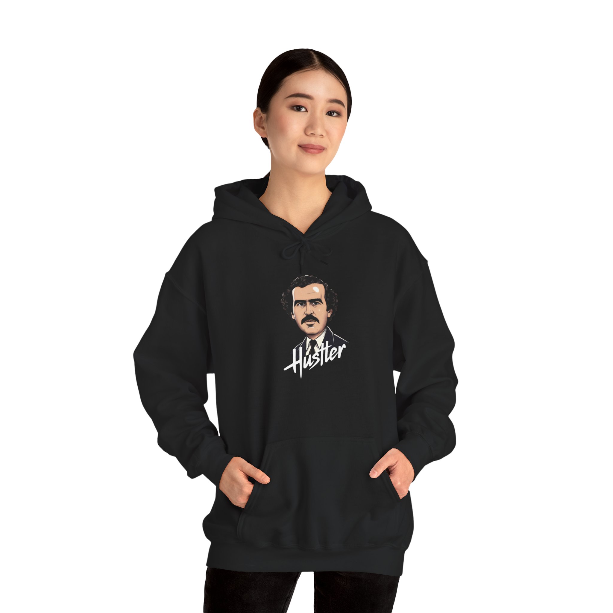 Hustler Escobar  Black Hoodie