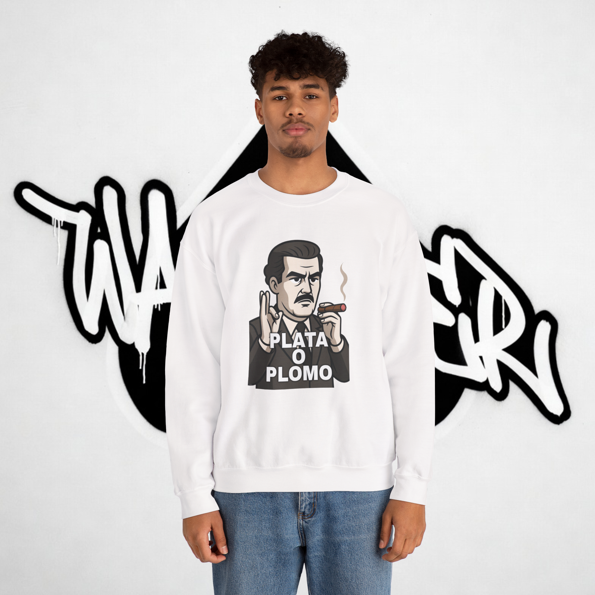 Plata o Plomo Graphic Sweatshirt