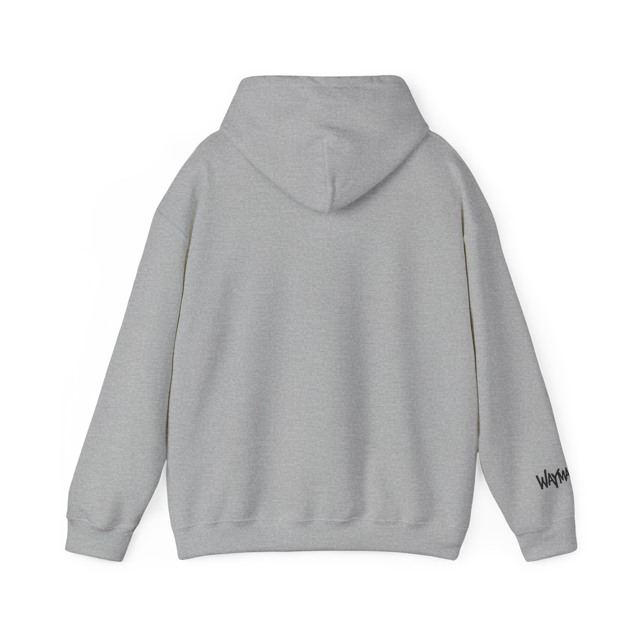 Gray Hooded Hustle Sweatshirt