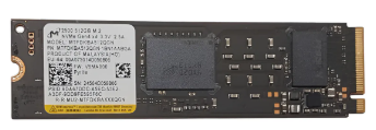 Disco Sólido Ssd Oem 512gb M.2 2280 Micron Color Negro