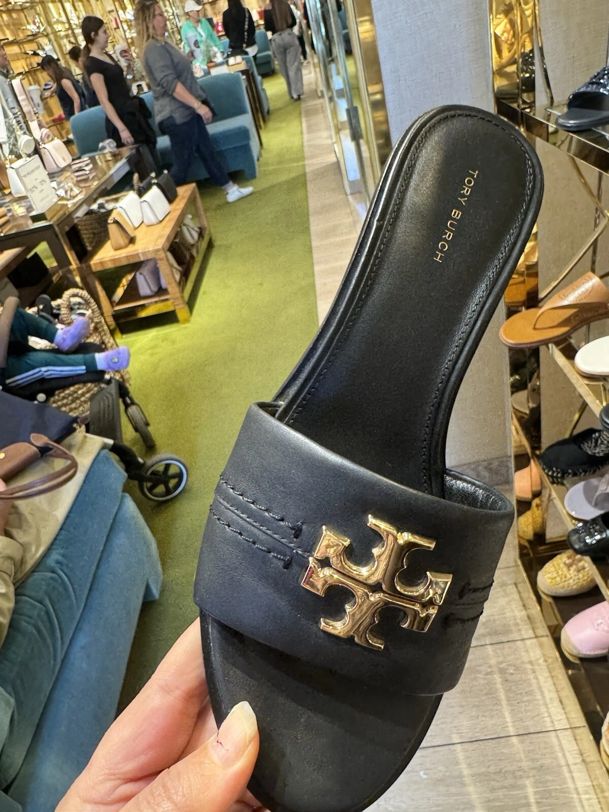 Tory Burch Everly Slide Calf Leather