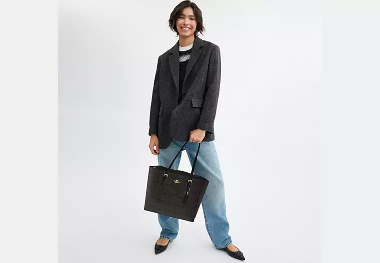 Mollie Tote Bag In Signature Canvas