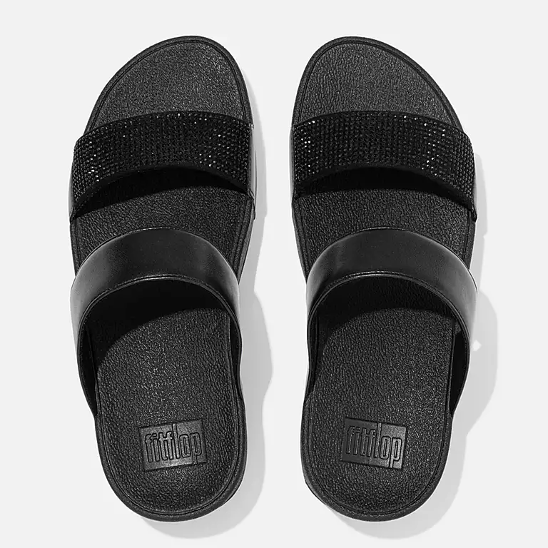 Lulu Crystal Slides | Fitflop