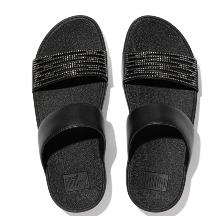 Lulu Crystal Slides | Fitflop