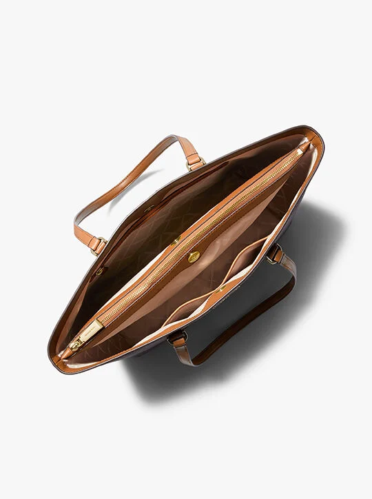 Michael Kors (Temple Large Signature Logo Tote Bag)