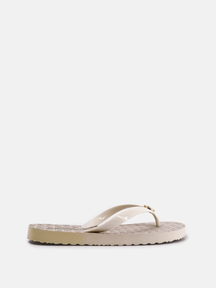 Michael Kors Flip Flops Ballet – White