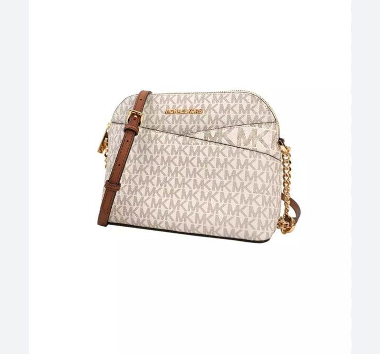 Michael Kors Jet Set Cross Bag Gold Color