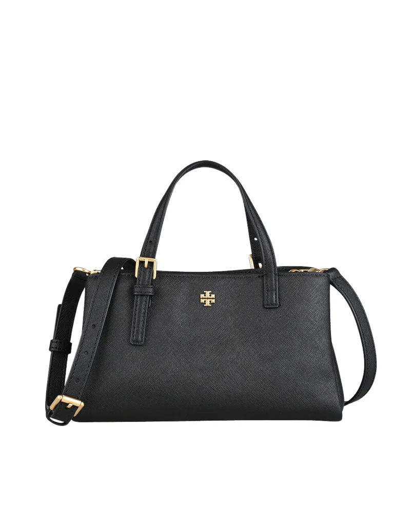Tory Burch Emerson Mini Tote Bag – Black