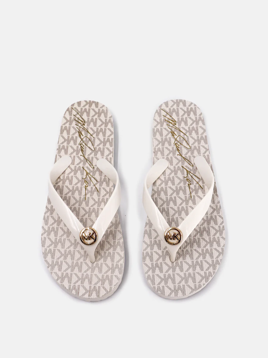 Michael Kors Flip Flops Ballet – White