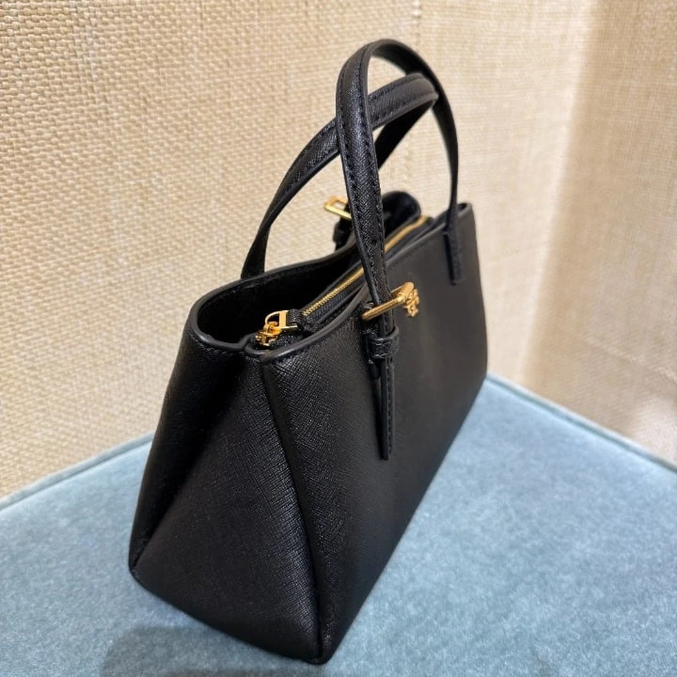 Tory Burch Emerson Mini Tote Black