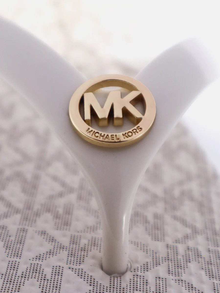 Michael Kors Flip Flops Ballet – White