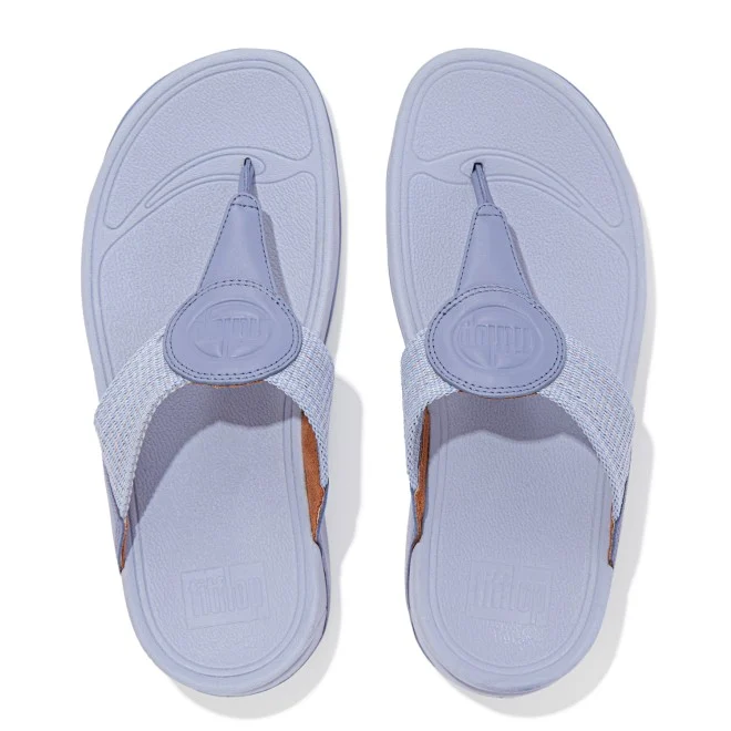 WALKSTAR | Finestripe Webbing Toe-Post Sandals