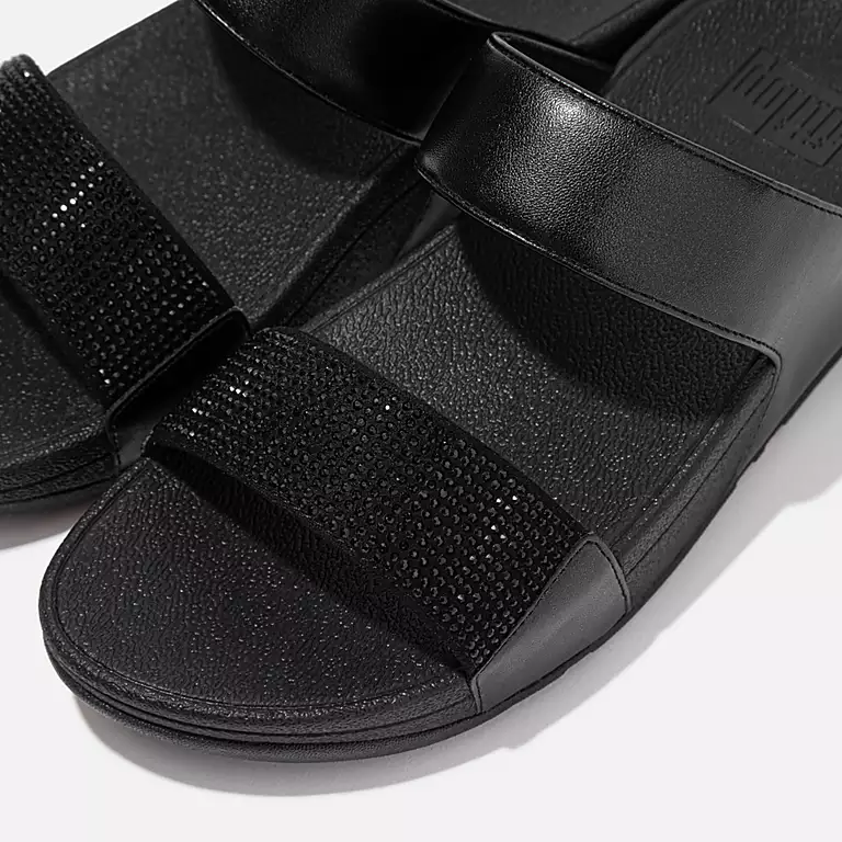 Lulu Crystal Slides | Fitflop