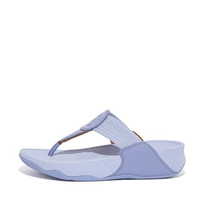 WALKSTAR | Finestripe Webbing Toe-Post Sandals