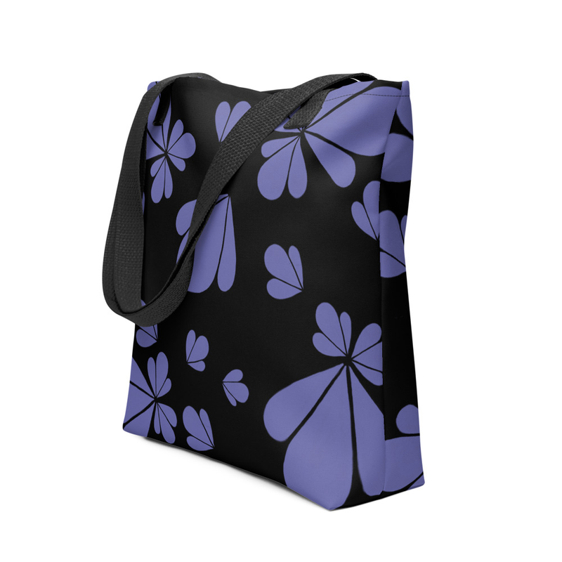 Periwinkle Petals Tote bag