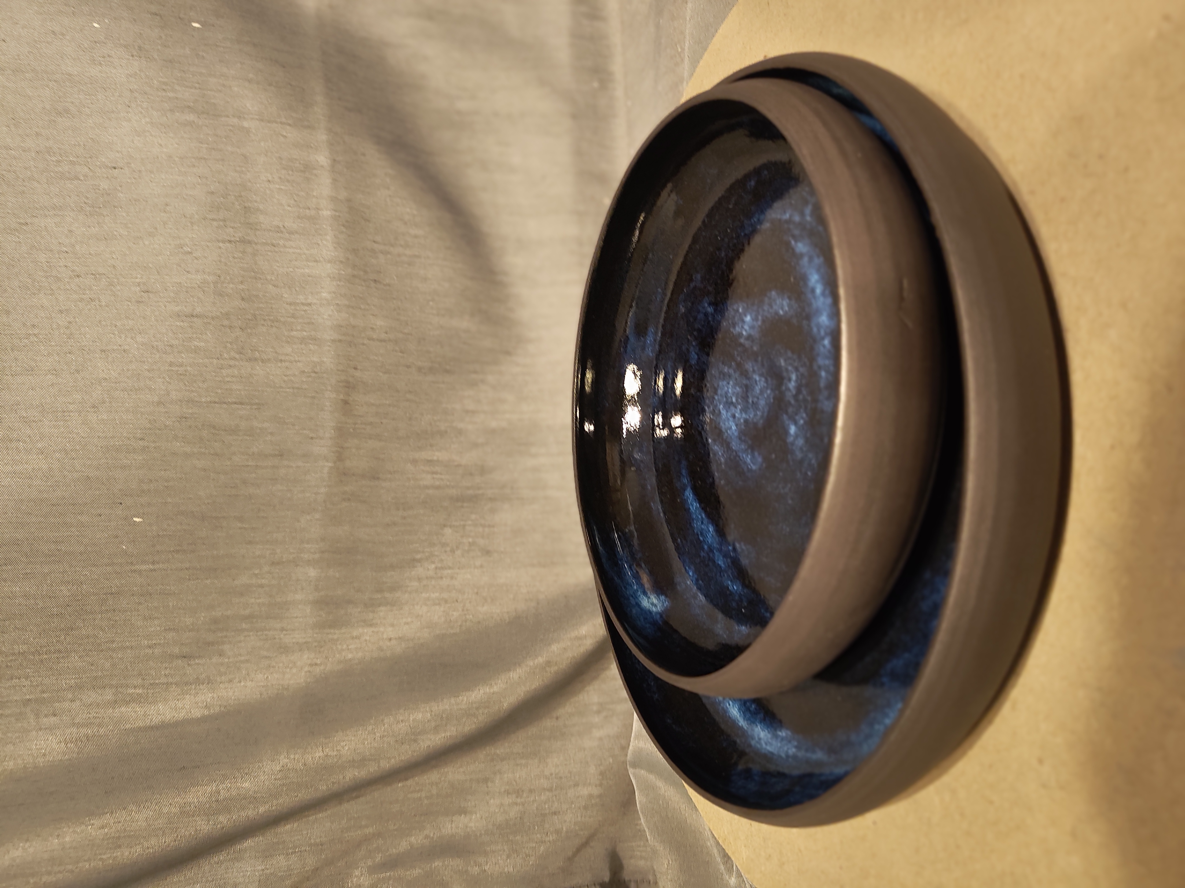 Handgefertigte Keramikschalen 2-er Set