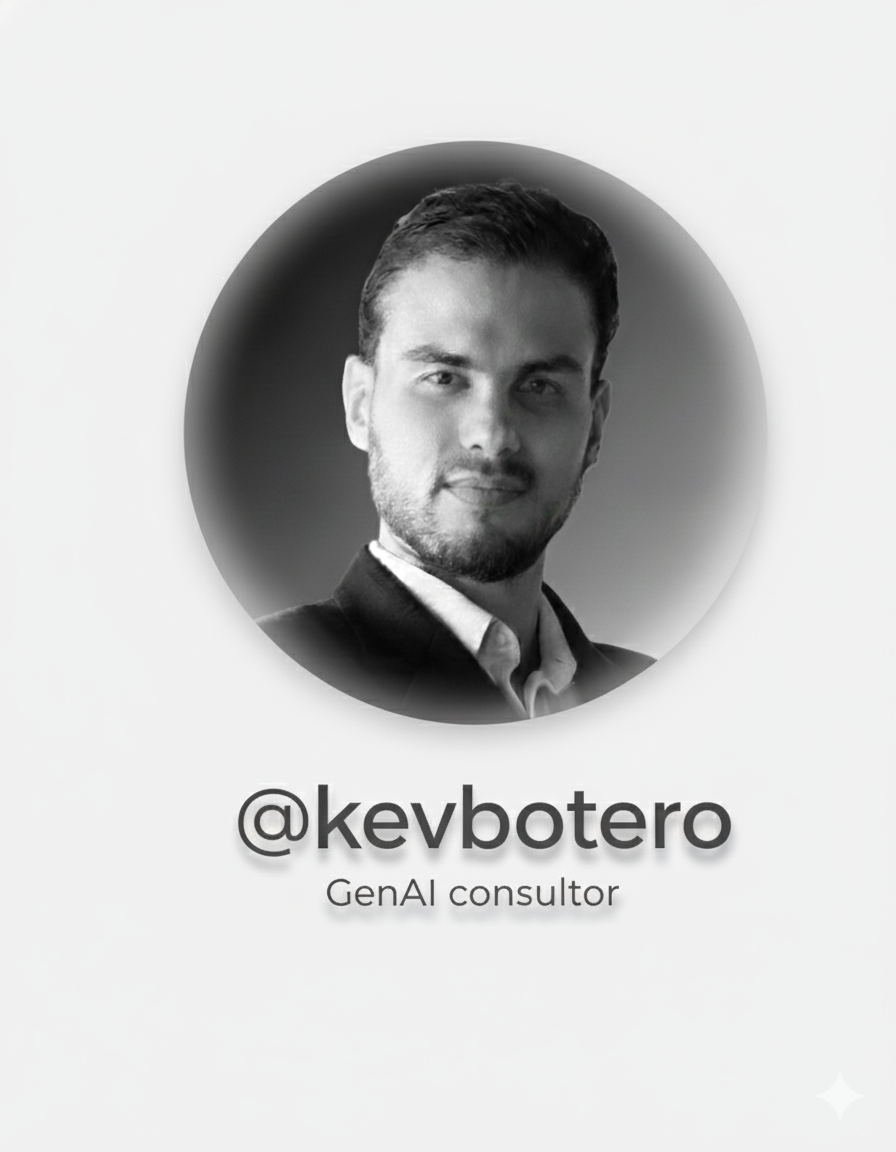 @kevbotero GenAI consultant