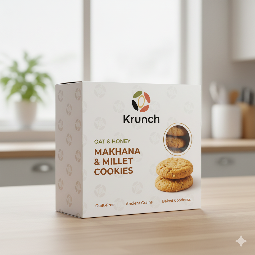 Makhana & Millet Cookies