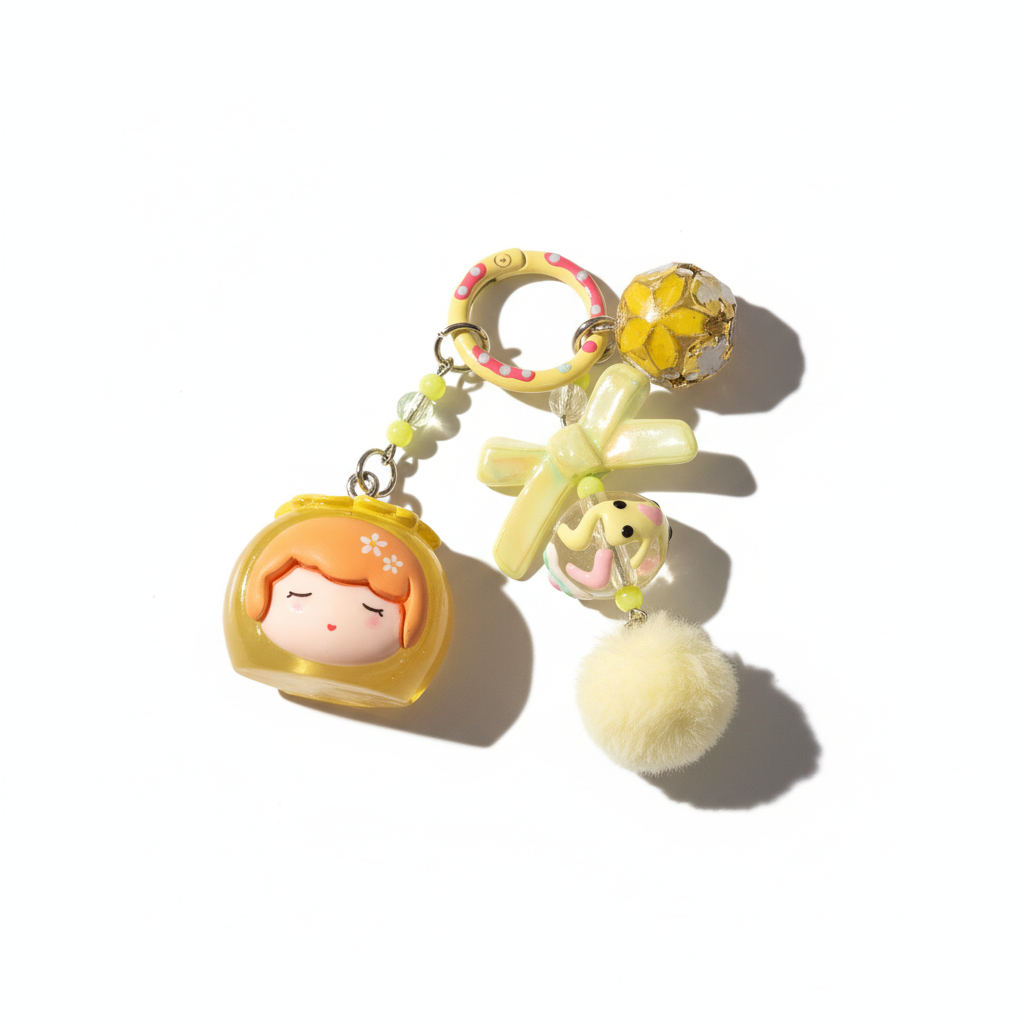Cute Pastel Figure Keychain
