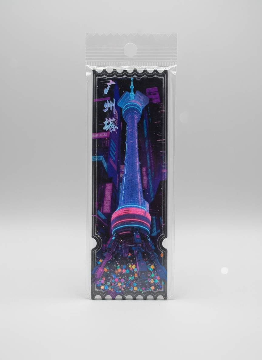 Sandflow Refrigerator Magnet