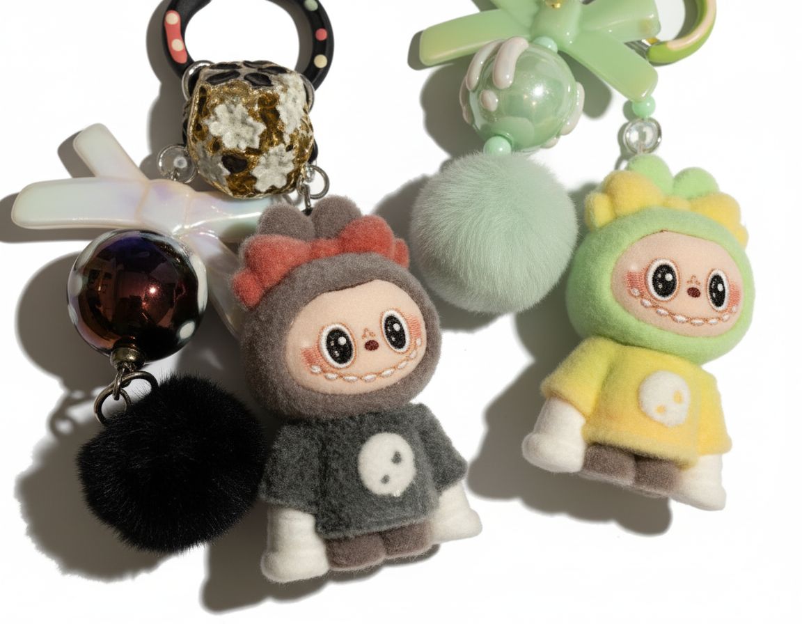 Cute Monster Keychains