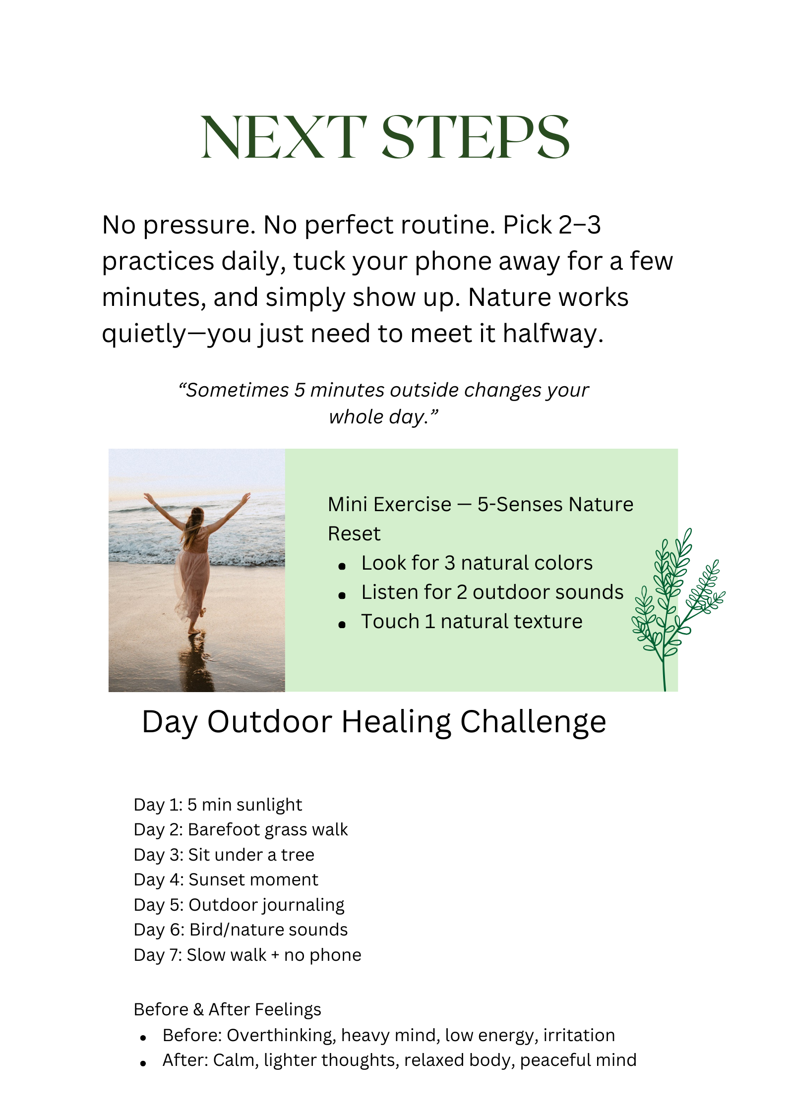 30 Outdoor Healing Secrets