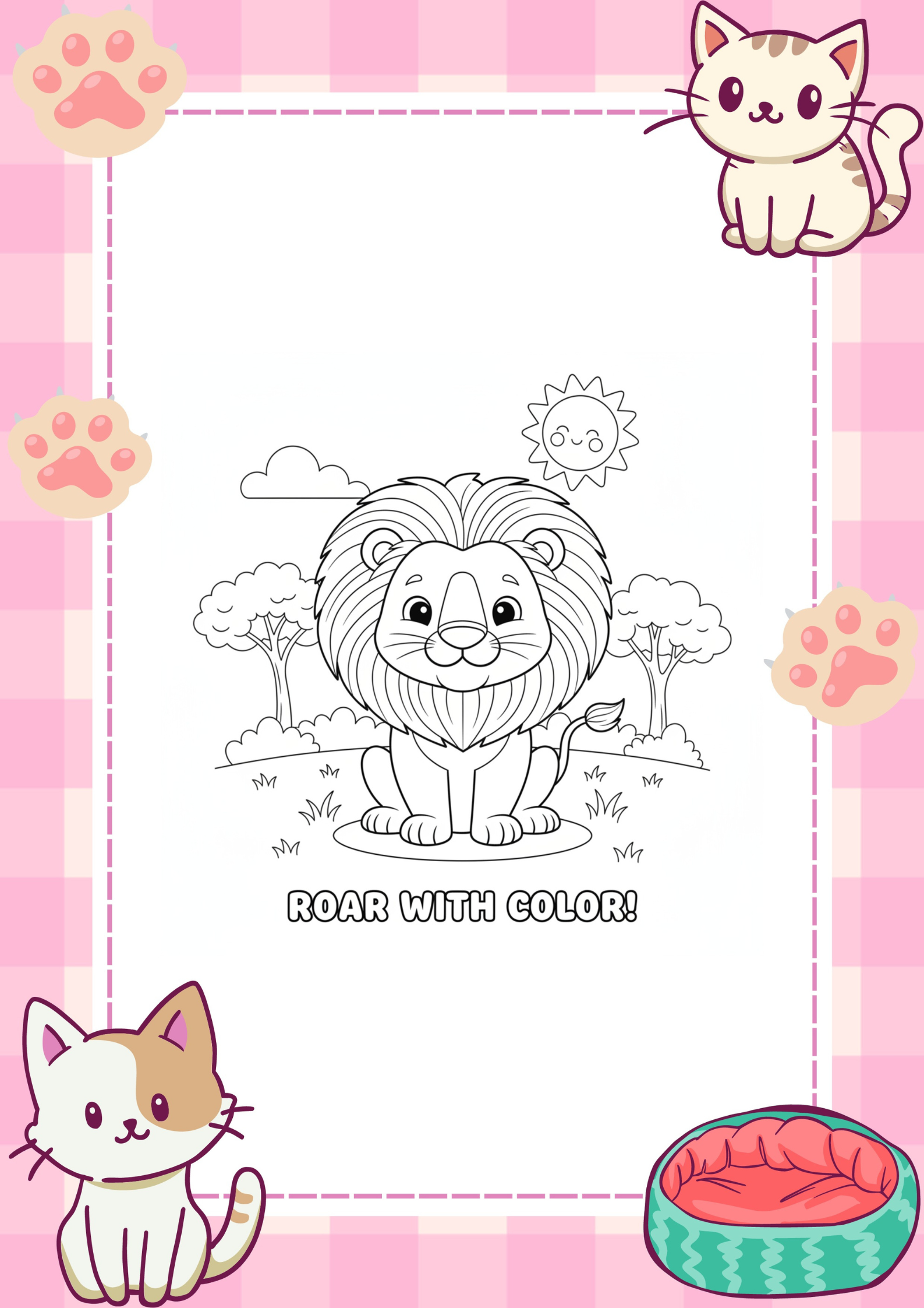 101 Cute Coloring Pages of Toddlers and Preschool