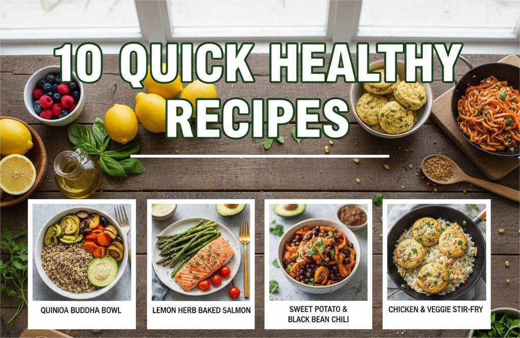 10 Quick Healthy Recipes