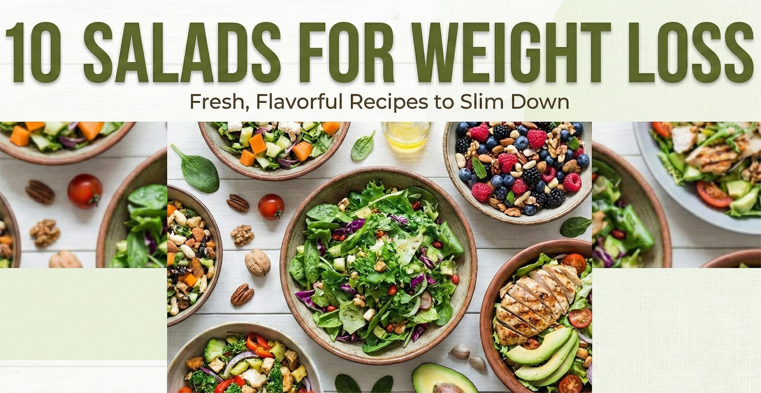 10 Salads for Weight Loss