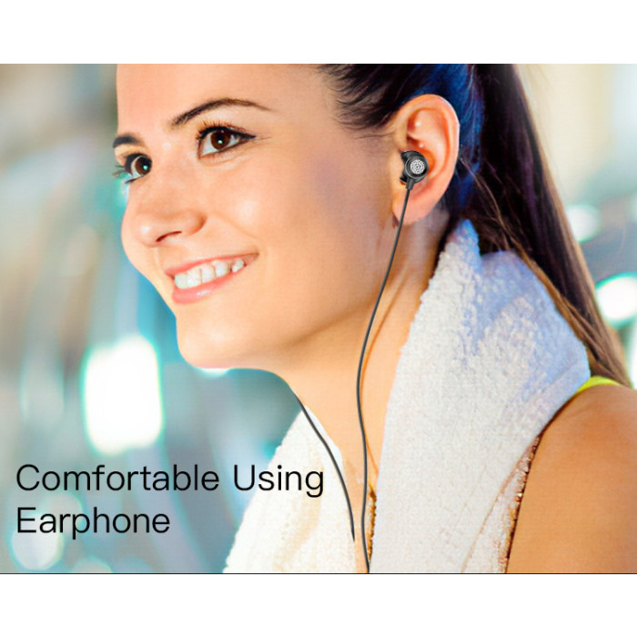 Ear Stereo Sport Earphones with Microphone