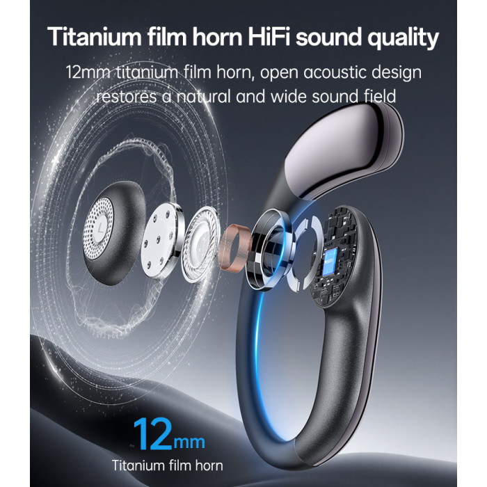 Noise Reduction Long Endurance Open Design Hifi Sound Quality OWS Wireless Headphone| Yesido 