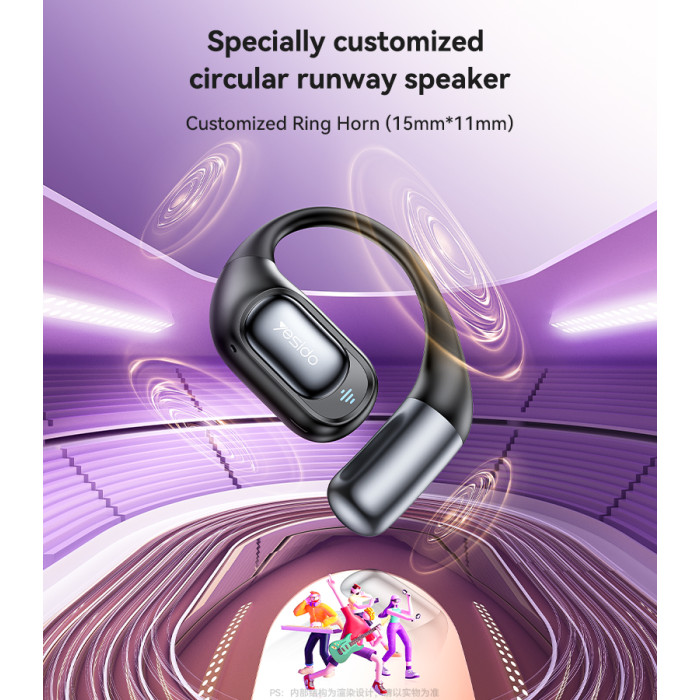 Waterproof Design Dual-microphone OWS Active Noise Cancelling BT Headset