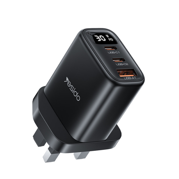 Yesido 3-Port Fast Charger