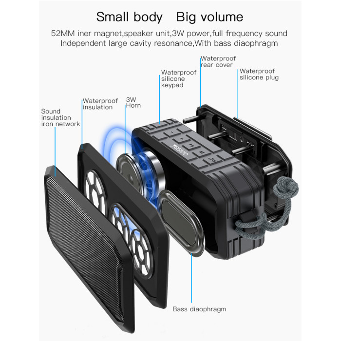  wireless speaker 5W mini horn for party for video