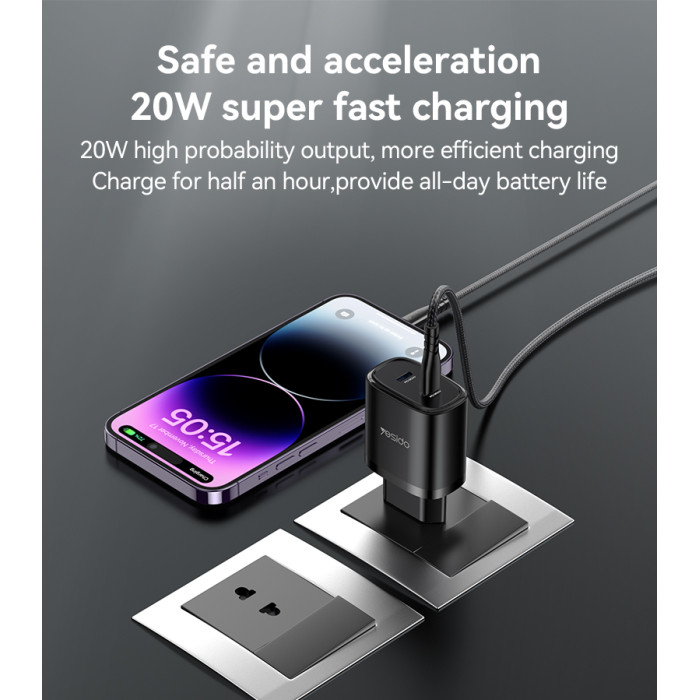 Dual USB-C Fast Charger