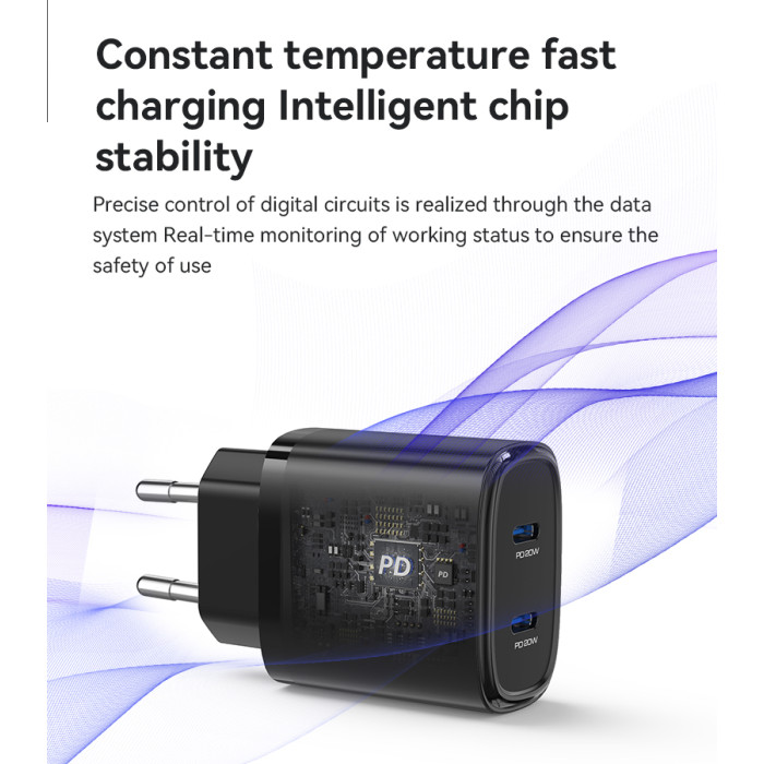 Dual USB-C Fast Charger