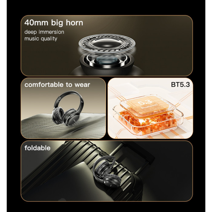 Earphone Long Using Time ANC&ENC Wireless Headset Low Latency Wireless Headphone