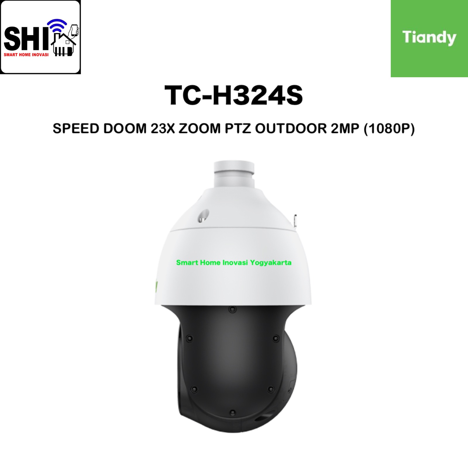 TIANDY TC-H324S, IP Camera PTZ Outdoor 23X Zoom Speed Dome 2MP (1080P) #PO#